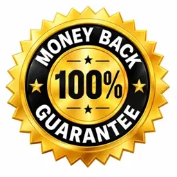 100% money back guarantee
